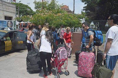 Movimiento tur�stico similar a cualquier otro fin de semana