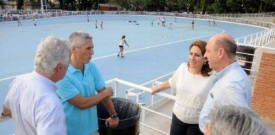 Obras en el Patin�dromo Municipal