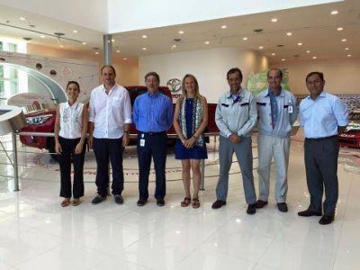 Diputado Santiago: �Coincidimos en que Toyota sea una empresa sustentable�