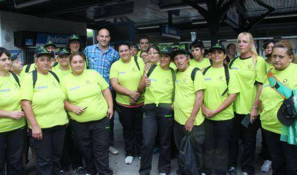 Molina sum� cooperativistas para la limpieza de Bernal