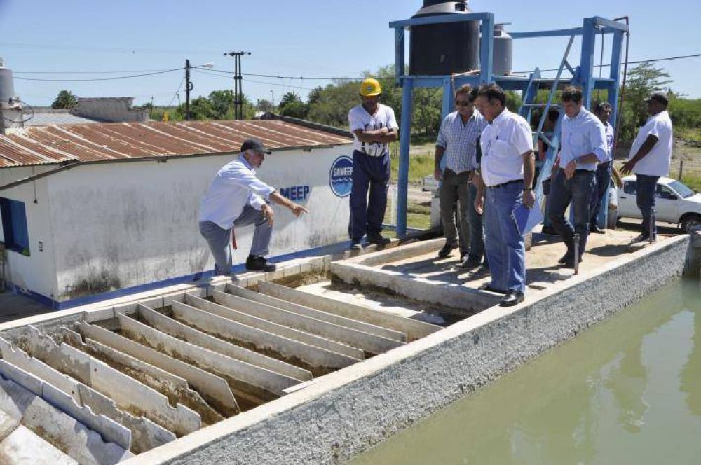 Sameep estudia la factibilidad de proyectos para mejorar el servicio en Charadai