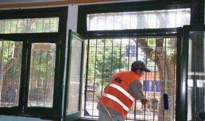 Sigue el programa de mejoras en escuelas