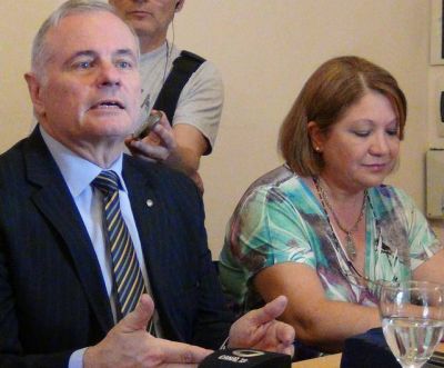  El rector de la UNViMe confirm� que dejar� su cargo por un acuerdo de Macri con Rodr�guez Sa�