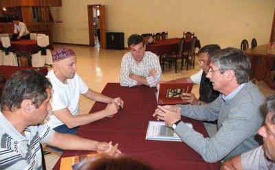 Ongarato present� al ministro Bergman el proyecto de creaci�n de una Brigada Municipal de Incendios