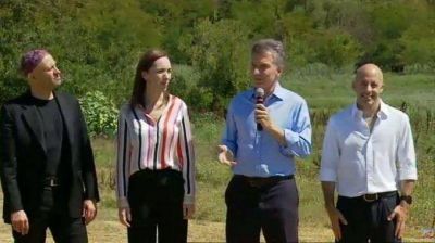En Pilar, Macri anunci� medidas para proteger el medio ambiente