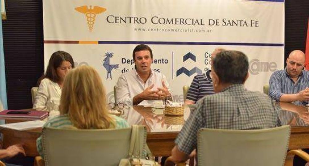 Concejales se reunieron con autoridades del Centro Comercial