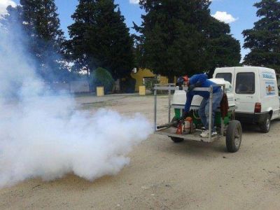 Las tareas de fumigaci�n ya alcanzaron a 15 localidades