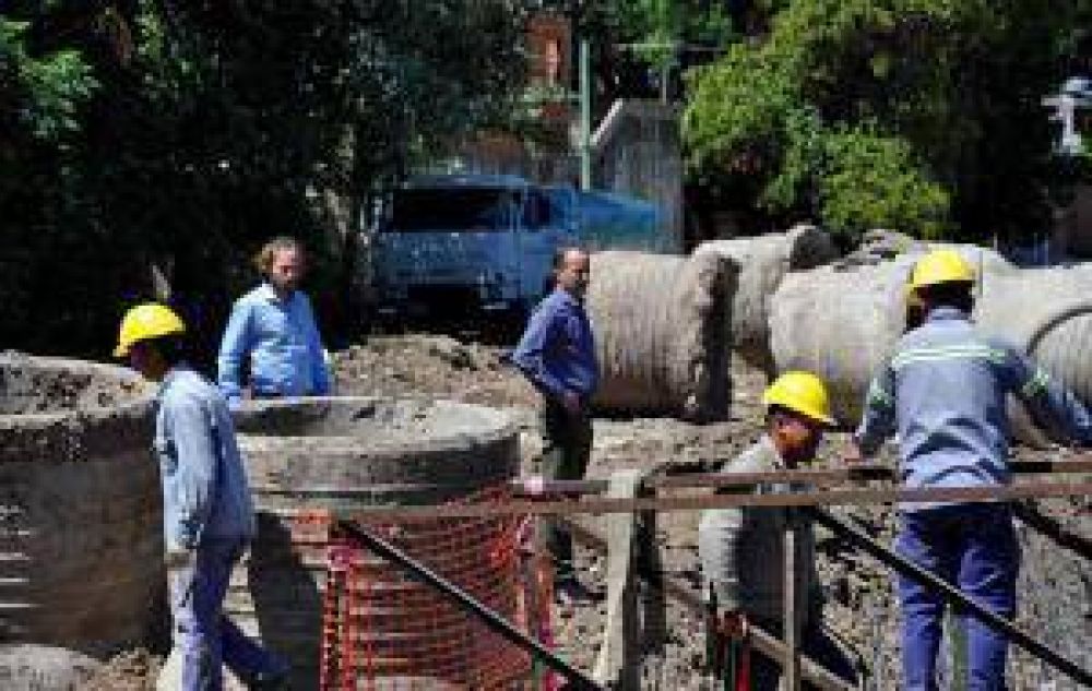 Mart�n: �Encaramos obras para dar soluci�n a las inundaciones�
