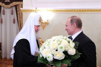 El presidente Putin se reúne con el patriarca Kiril de Moscú