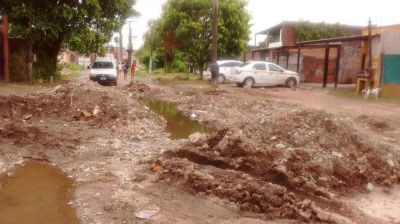 Culpan a Alperovich por una obra en la Capital que lleva 10 meses frenada 