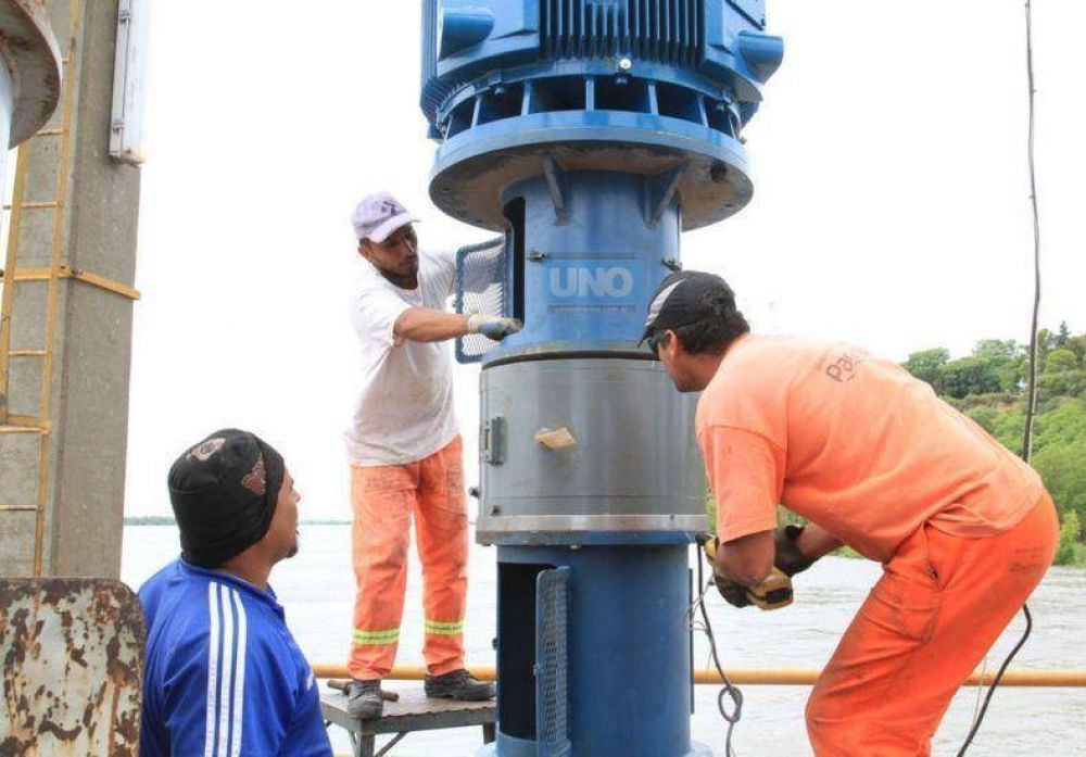 A la noche se normalizar�a el servicio de agua potable en Paran�