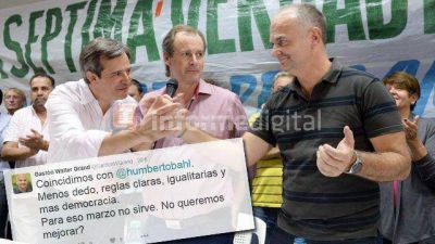 Grand coincide con Bahl y pide 