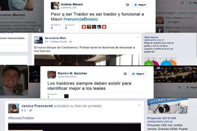 La decisi�n de Bossio empez� a replicar con quiebres en la militancia en Tandil