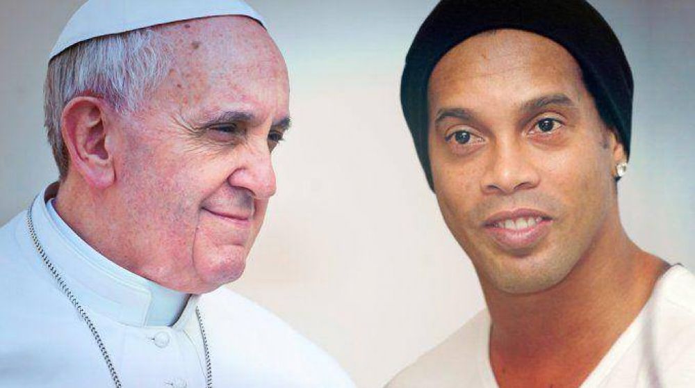 El papa Francisco y Ronaldinho anuncian nuevo 