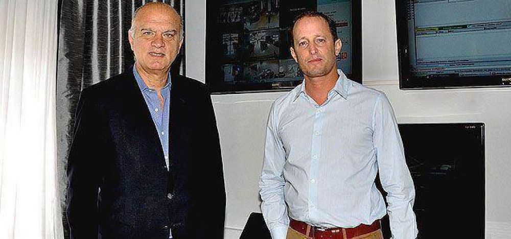 La nueva foto de Insaurralde y Grindetti
