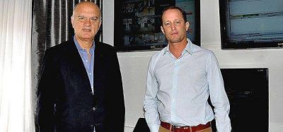 La nueva foto de Insaurralde y Grindetti
