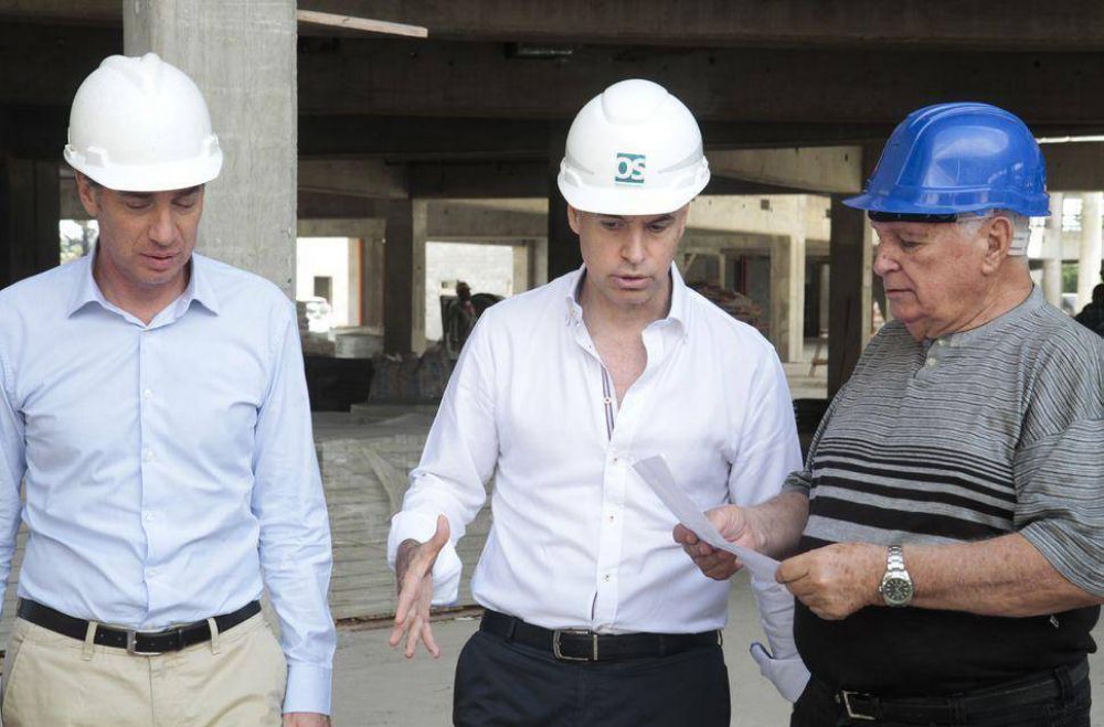 Horacio Rodr�guez Larreta visit� las obras de la terminal de �mnibus Dellepiane