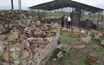 Hallaron restos �seos de un santiague�o en Pozo de Vargas