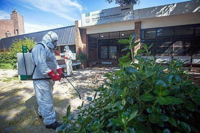 La Municipalidad est� realizando tareas de fumigaci�n en escuelas