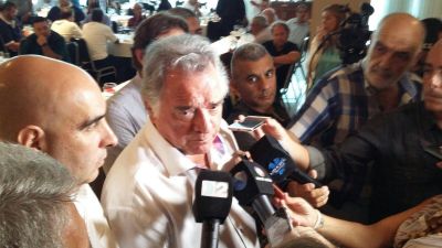 Pol�mico como siempre, Barrionuevo aclar� que �las paritarias deben ser libres�