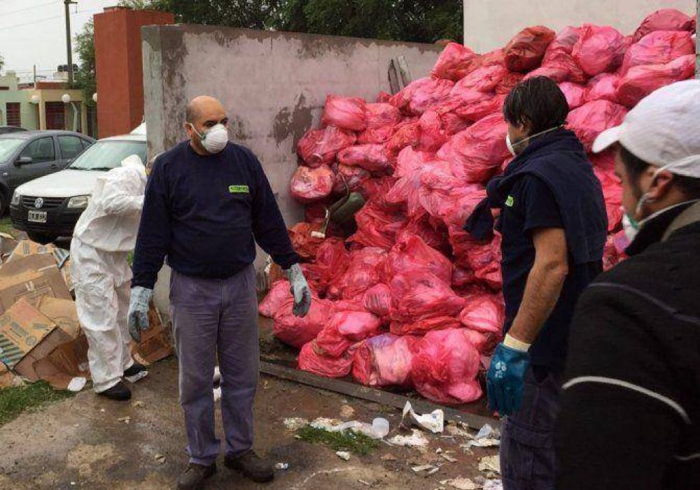 Se regulariz� la recolecci�n de residuos patog�nicos