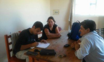 La Ing. Incolla y el Ing. Soria de Medio Ambiente se reunieron con personal de OPDS