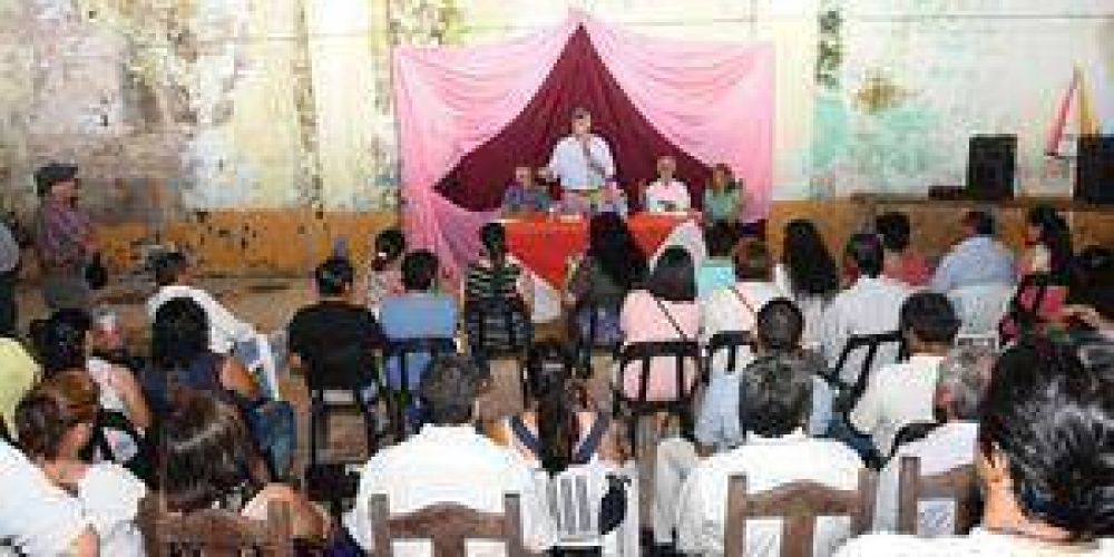 Buryaile en el aniversario de Comandante Fontana