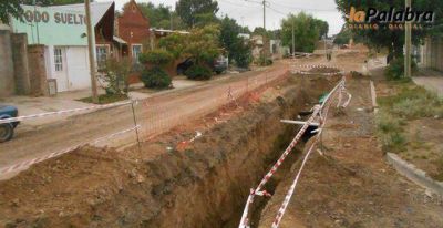 Vecinos reclaman por demoras en obras de desag�es pluviales