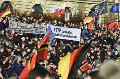 Protestas contra los musulmanes en varias ciudades europeas