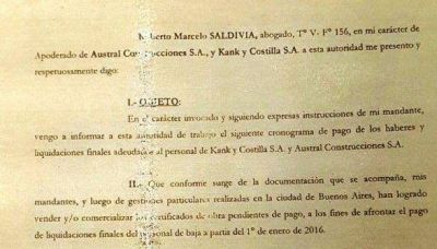 L�zaro B�ez se desprendi� de sus certificados de obra