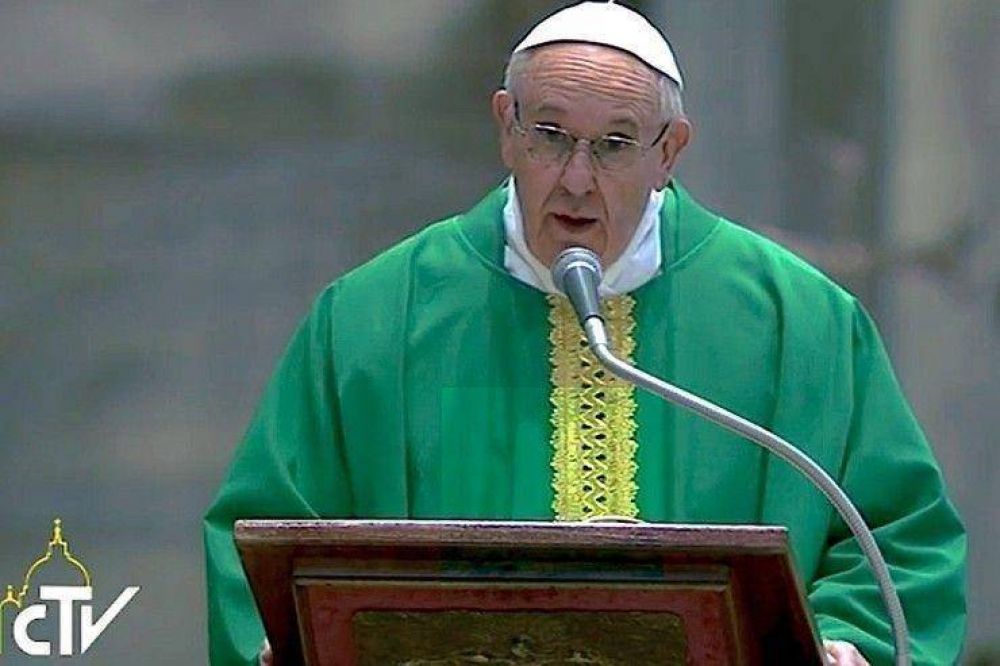 El Papa los Capuchinos: El perdn es una semilla, una caricia de Dios
