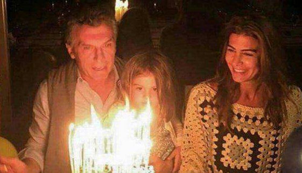 Macri festej� sus 57 a�os en C�rdoba, con la familia y el �Gato� Romero