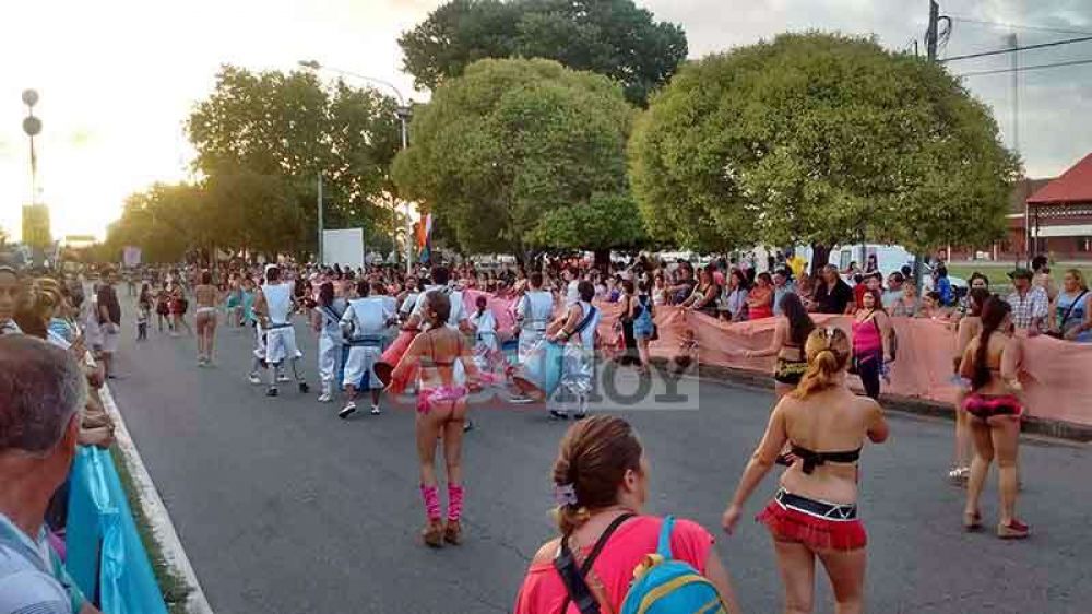 Sin mayores incidentes se realizó otra jornada de Carnaval