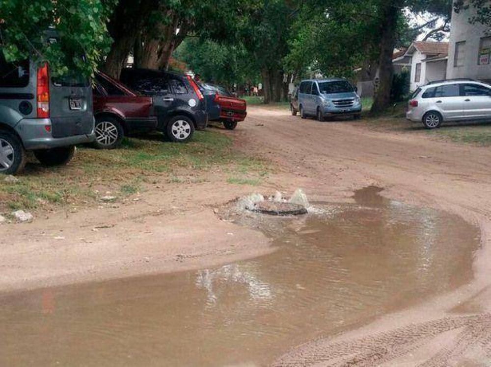 Todav�a no resolvieron los problemas de agua servida