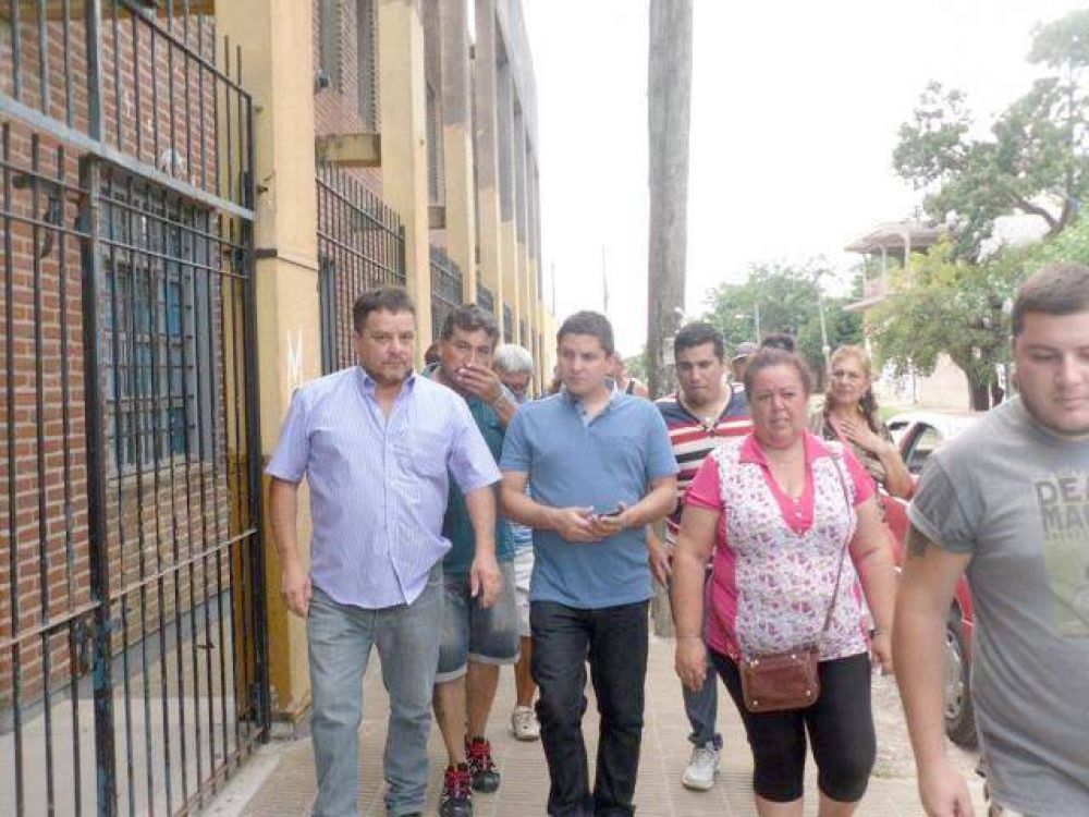 Fernando P�rez recorri� las calles