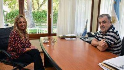 Das Neves recibi� a la intendente de Rawson