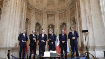 Italia propone a sus socios relanzar la Uni�n Europea