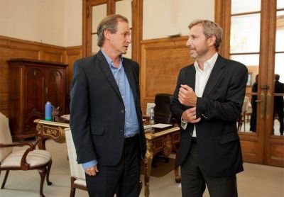 Llega Frigerio para reunirse con Bordet
