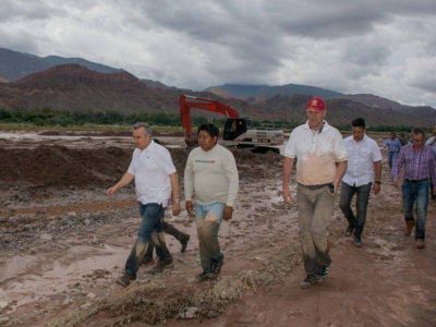 Acciones que despliega el Gobierno en Tilcara