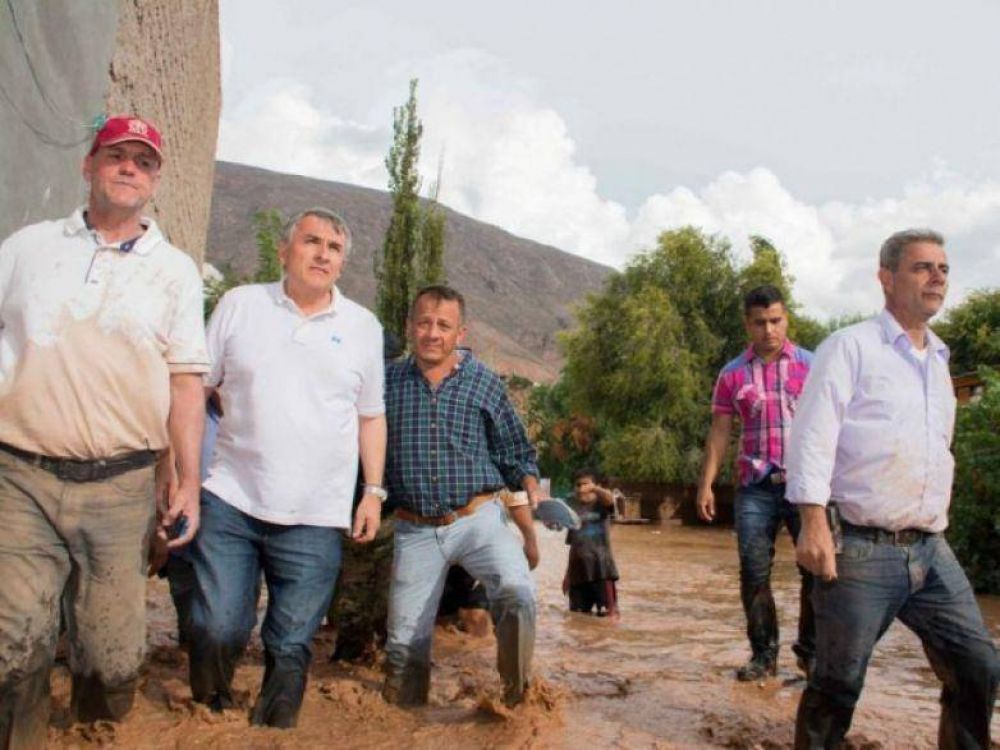 AYUDA HUMANITARIA Y PLENA ASISTENCIA DE RECURSOS PROVINCIALES EN LA EMERGENCIA DE TILCARA