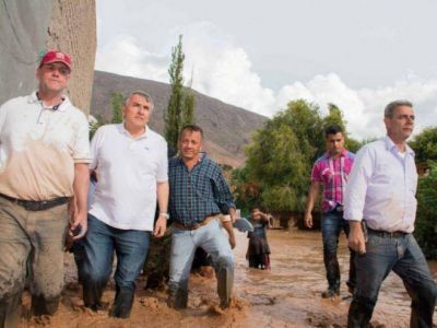 AYUDA HUMANITARIA Y PLENA ASISTENCIA DE RECURSOS PROVINCIALES EN LA EMERGENCIA DE TILCARA