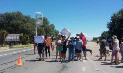 Cortaron la Ruta 38 para reclamar obras viales para Punilla