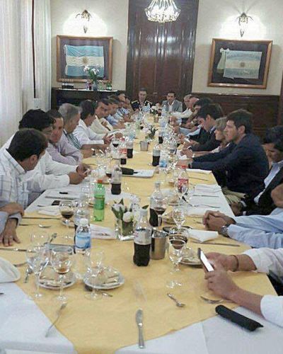 Ritondo recibi� a intendentes y diputados de la 5� Secci�n