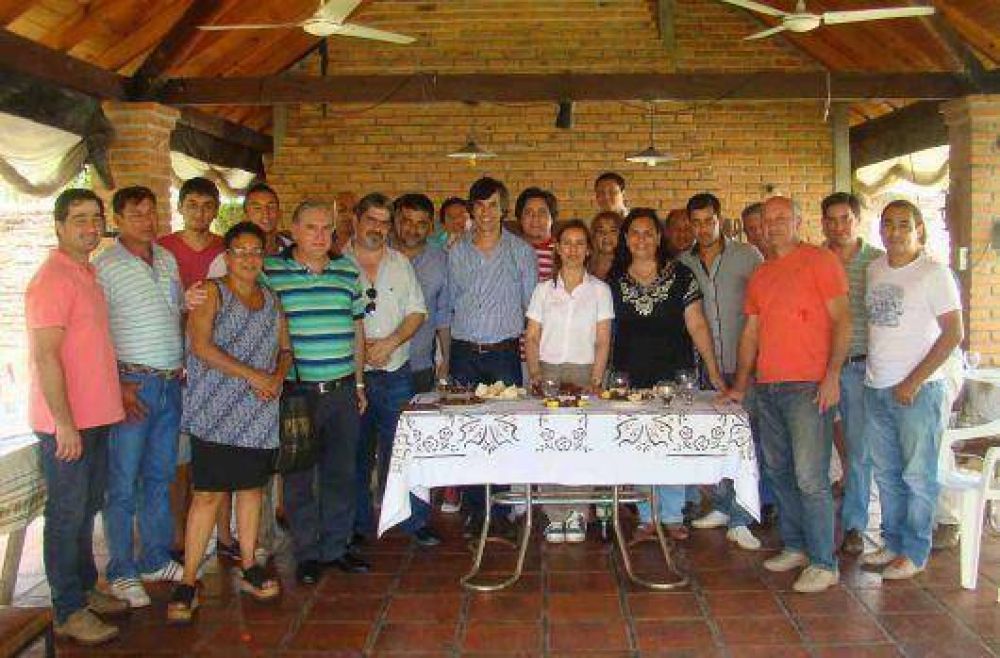 Ingrid Jetter visit� la cooperativa 