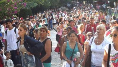 La fe de los caminantes en la Virgen sigue intacta