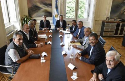 Ante las CGT el Gobierno s�lo se comprometi� a enviar el proyecto de cambios en Ganancias