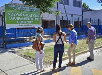 San Fernando refacciona la Escuela Nro 14