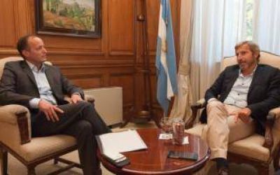 Insaurralde se reuni� con Frigerio por obras H�dricas para la ciudad