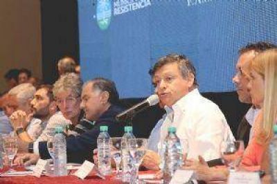 Peppo pidi� a la Naci�n la mirada de federalismo