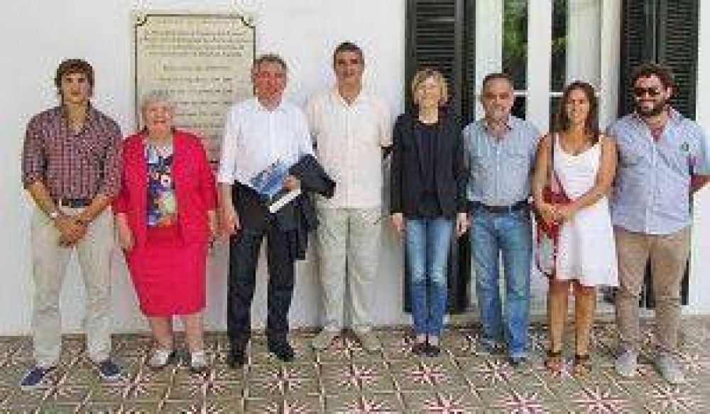 Duraona recibi en Areco la visita de una destacada delegacin francesa